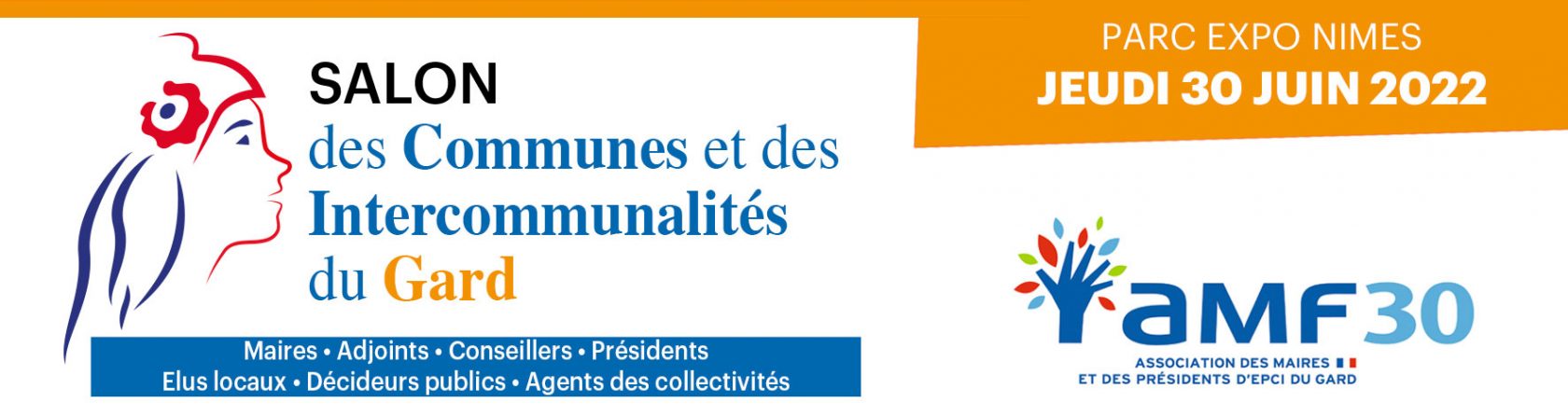 SALON DES COMMUNES ET DES INTERCOMMUNALITÉS DU GARD 2022 SALON DES COMMUNES ET DES INTERCOMMUNALITÉS DU GARD 2022