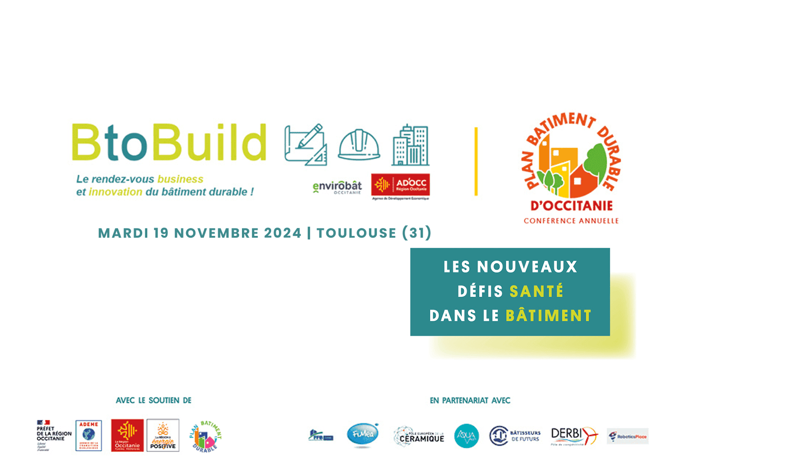 BtoBuild 2024 : les nouveaux défis santé dans le bâtiment BtoBuild 2024 : les nouveaux défis santé dans le bâtiment