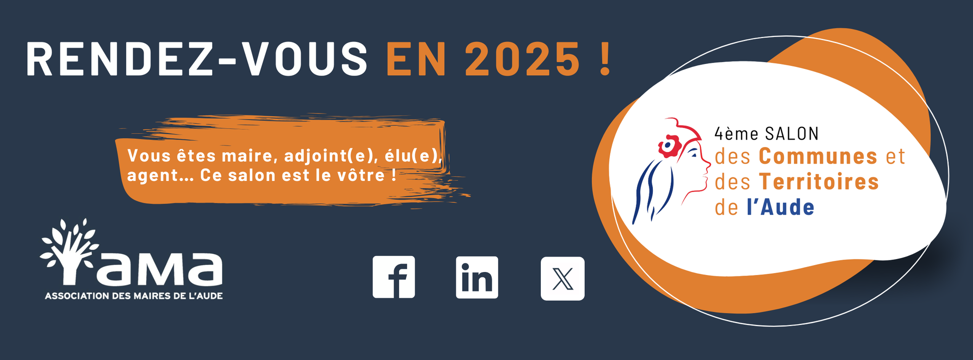 SALON DES COMMUNES ET DES TERRITOIRES DE L'AUDE 2025 SALON DES COMMUNES ET DES TERRITOIRES DE L'AUDE 2025